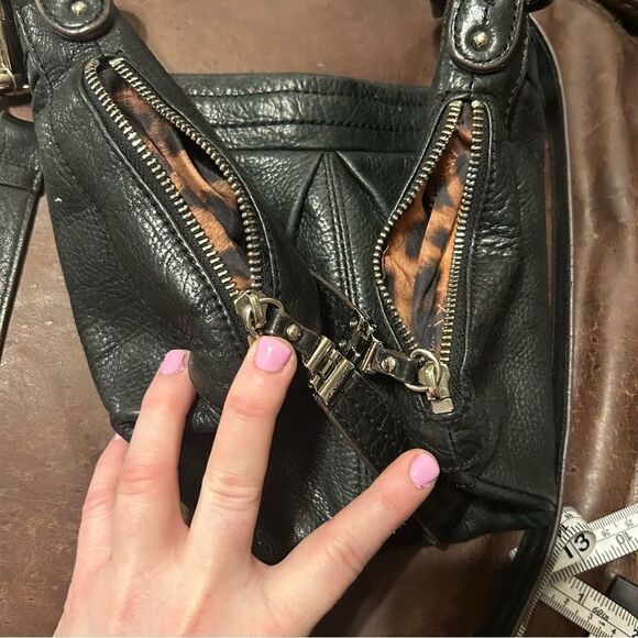 B. Makowsky Leather Crossbody - Picture 10 of 11